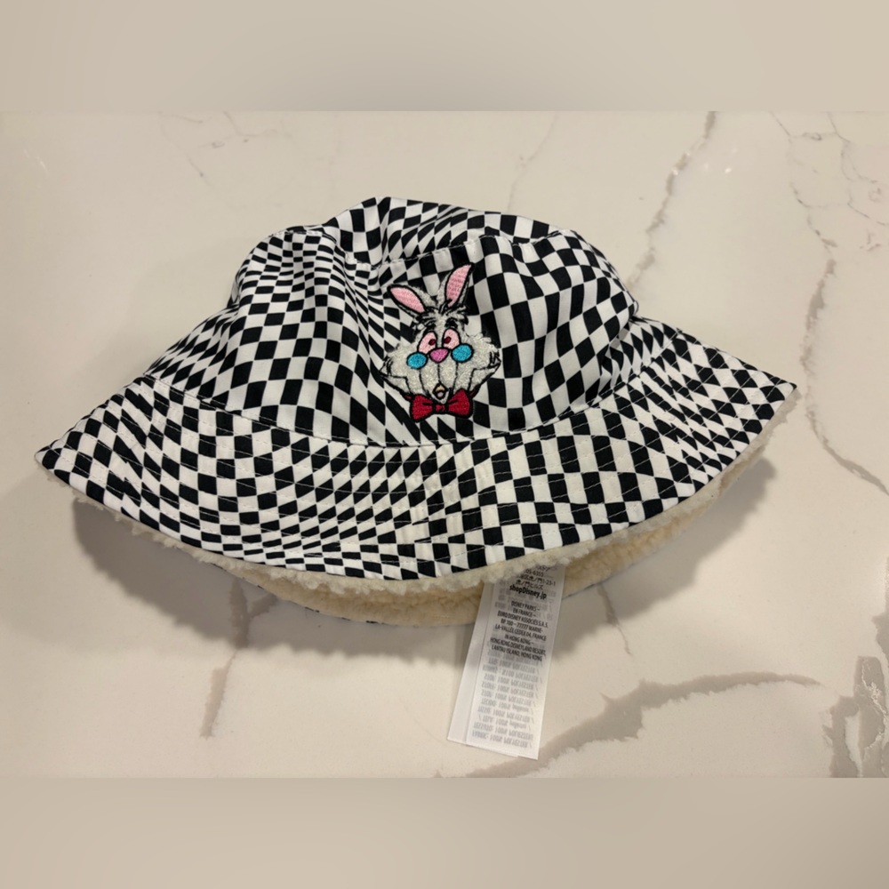 Alice in Wonderland Checkerboard Bucket Hat